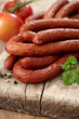 delicious smoked sausages