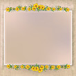 abstract background with floral ornament abstract background with floral ornament