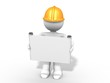 Lecture de plan sur un chantier
