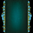 abstract background with floral ornament abstract background with floral ornament
