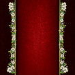 abstract background with floral ornament abstract background with floral ornament