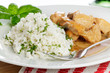 Putenragout mit Reis