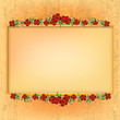 abstract background with floral ornament abstract background with floral ornament