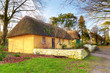 Irish traditional cottage house