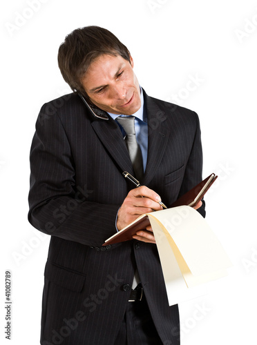 Photo: Busy businessman Busy businessman