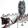 Film roll carpet entrance