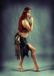 young warrior woman young warrior woman