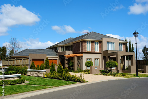 Photo: Australian suburb Australian suburb