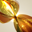 Abstract vector background, futuristic wave illustration eps10