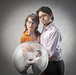 Photo: Protective parents Protective parents