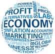 Word Cloud Economy Globe