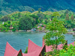 Samosir Island on Lake Toba, Sumatra
