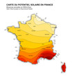 carte des zones de production solaires en france
