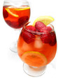 alcohol liqueur punch cocktail with strawberry alcohol liqueur punch cocktail with strawberry