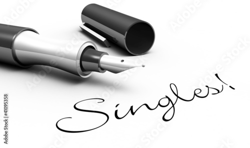 Illustration: Singles! - Stift Konzept Singles! - Stift Konzept