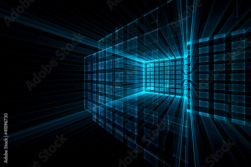 Illustration: Abstract business science or technology background Abstract business science or technology background