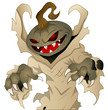 Spooky Halloween Ghost Pumpkin