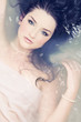Photo: Beautiful woman in water Beautiful woman in water