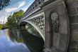 Central Park bow bridge Central Park bow bridge