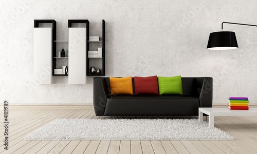 Ilustração: Modern living room Modern living room