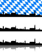 Panorama von Straubing, Bayern