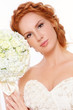 Redhead bride