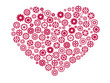 A fényképek részletei heart gear