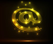 yellow emal symbol