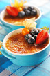 Creme brulee (cream brulee, burnt cream)