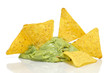 nachos and guacamole
