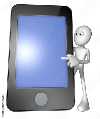 Illustration: touchscreen touchscreen