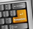 Details der Fotografie Keyboard Illustration "Kompetenz"