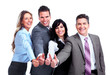 Group of business people. Success.