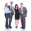 canvas print picture - Group of business people.
