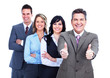 Group of business people. Success.