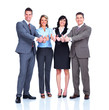 Group of business people. Success.