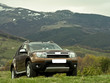 Off road car tourism adventure in the mointain