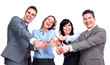 Group of business people. Success.