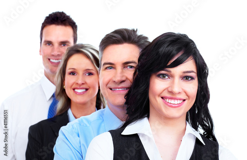 Photo: Group of business people. Group of business people.