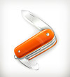 Pocket knife, vector