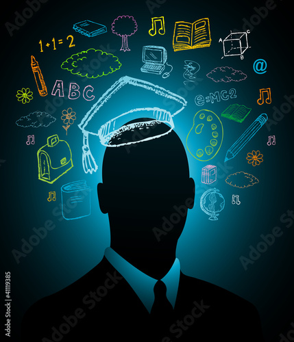 Vector: Education idea Education idea
