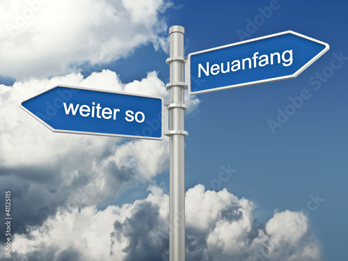 Illustration: neuanfang neuanfang