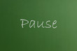 Pause