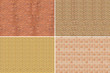Collage. Brick wall