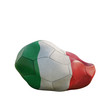 italy deflated soccer ball