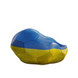 ukraine deflated soccer ball