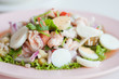 seafood spicy Thai-style salad
