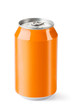 Aluminum can with the ring pull