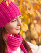beautiful girl in autumn park beautiful girl in autumn park