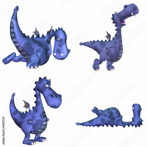 Illustration: Blue Dragon Pack - 1of3 Blue Dragon Pack - 1of3